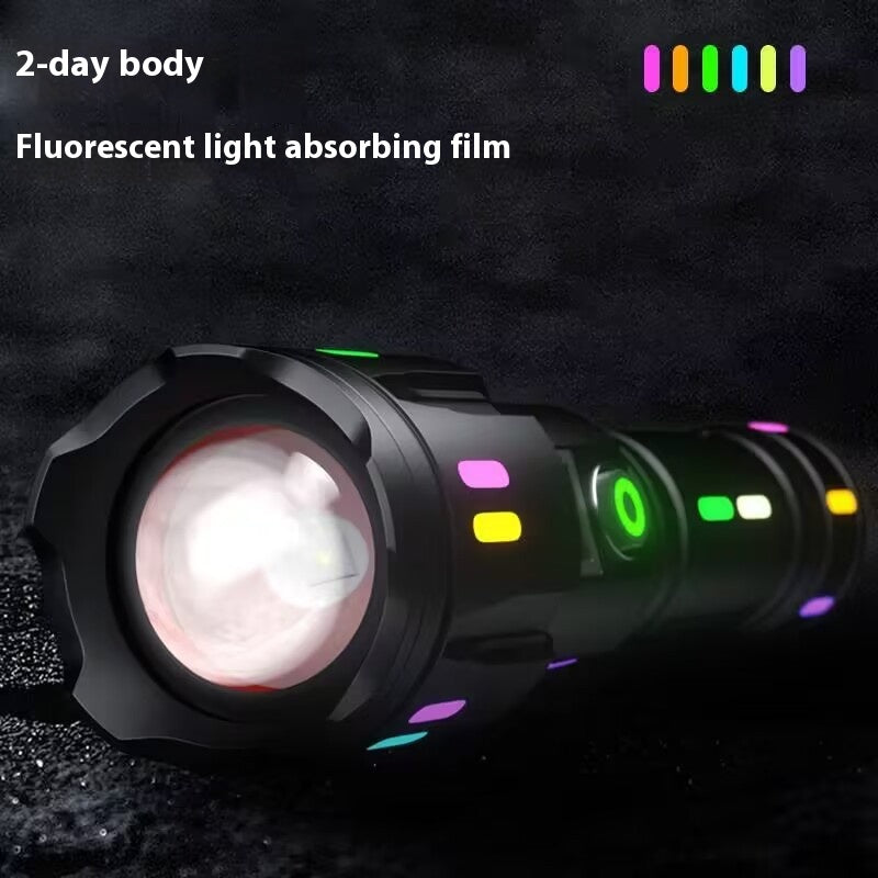 Torche LED couleur laser blanc