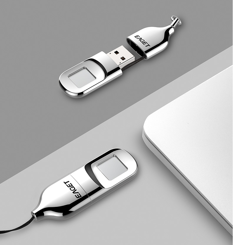 Chiffrement des empreintes digitales U disque