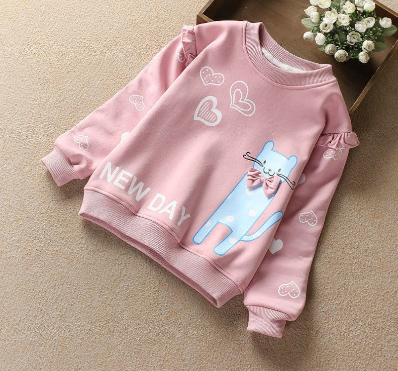Chandail double couche plus polaire pour enfants