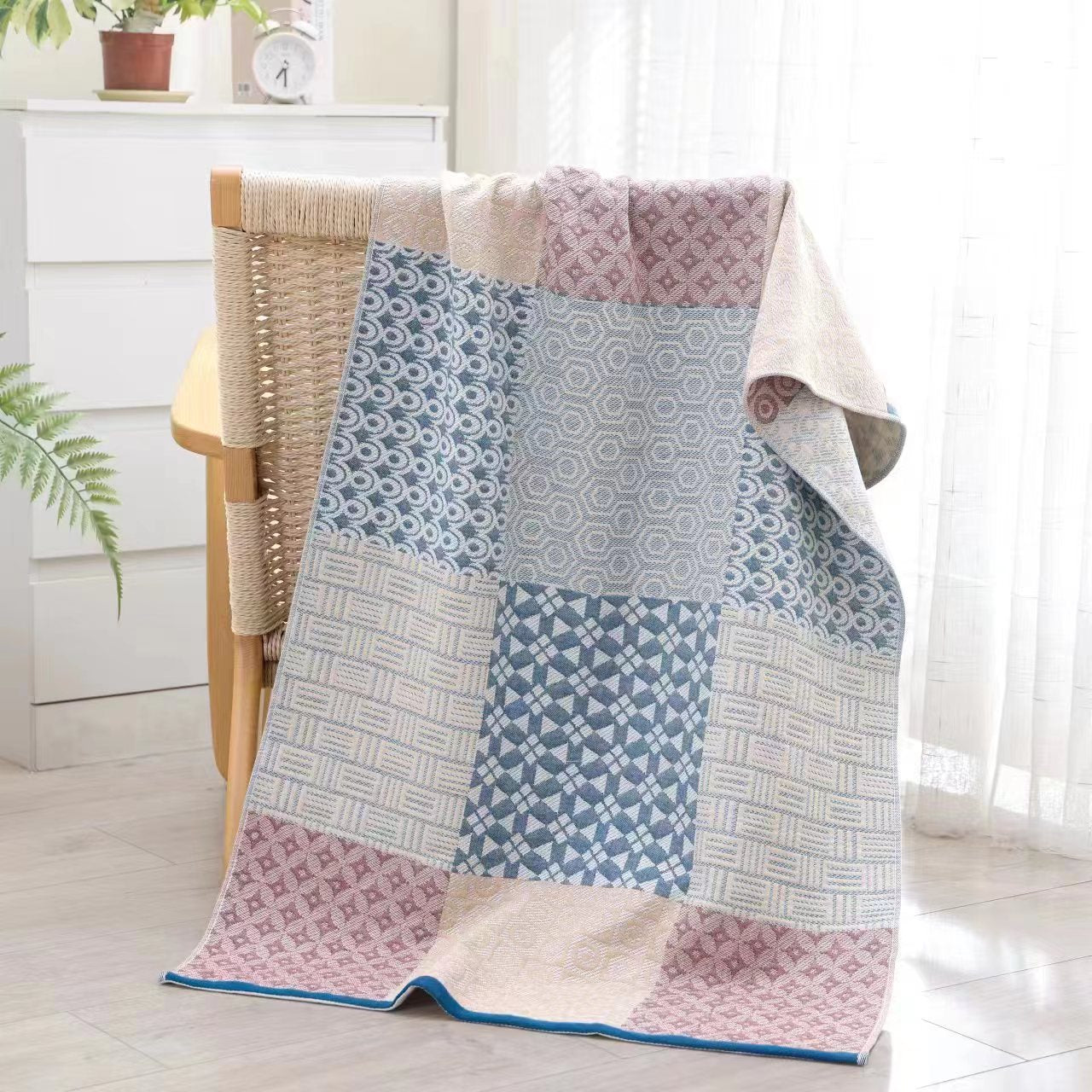 Serviette de bain en coton Gauze à quatre couches