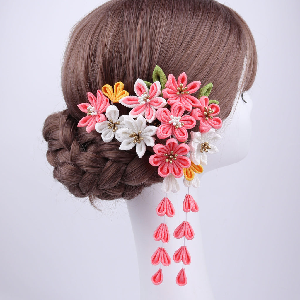 Peigne pour cheveux de style japonais Kimono Vintage