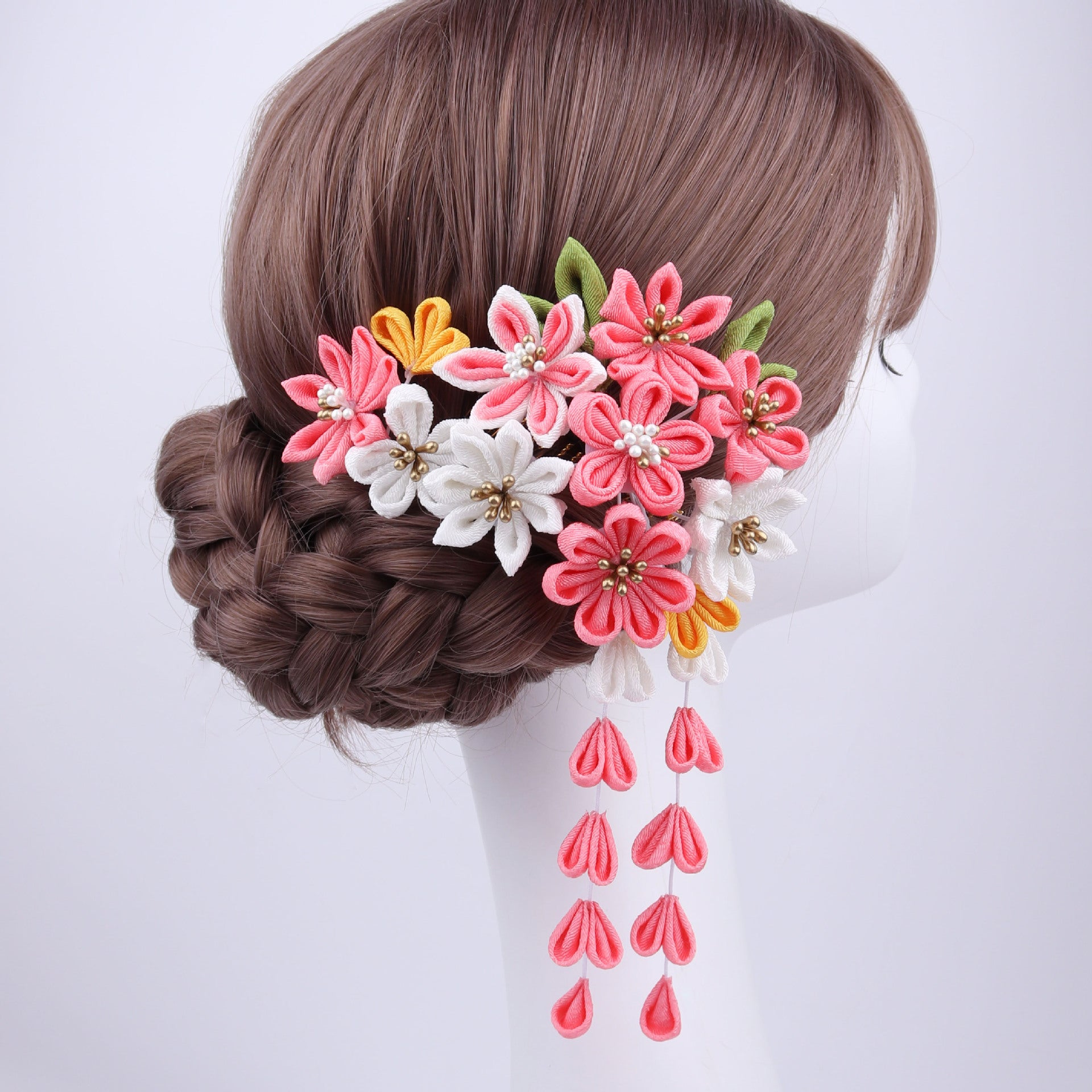 Peigne pour cheveux de style japonais Kimono Vintage