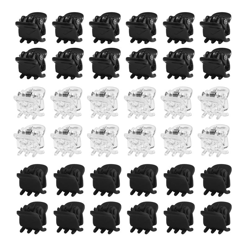 Matte Black Mini Griffe Clip 1cm Female Bangs Petits Coiffures Broyées pour Enfants