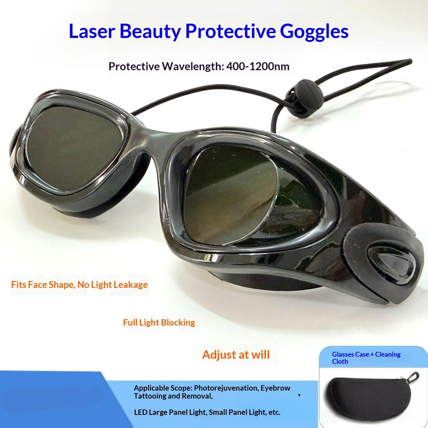 Masque des yeux de beauté de protection laser
