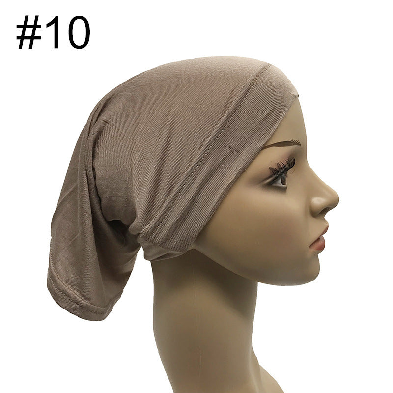 Chapeau tubulaire modulaire de base en couleur unie