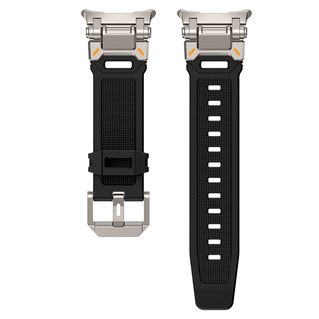 Applicable à 7 Génération Ultra Watch Mecha Style TPU Silicone Explorer Strap