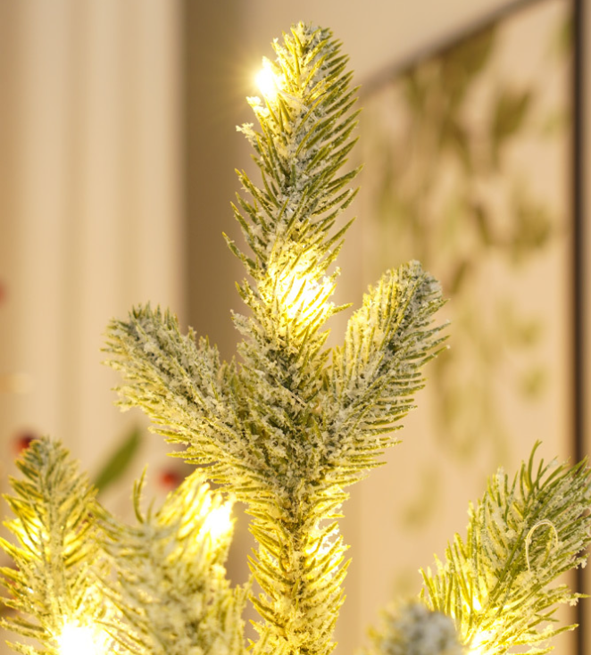 Décoration de fête de Noël Led Paysage Arbre lumineux