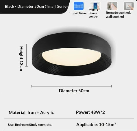Full Spectrum Minimaliste style italien soins des yeux plafond lumière pour la chambre