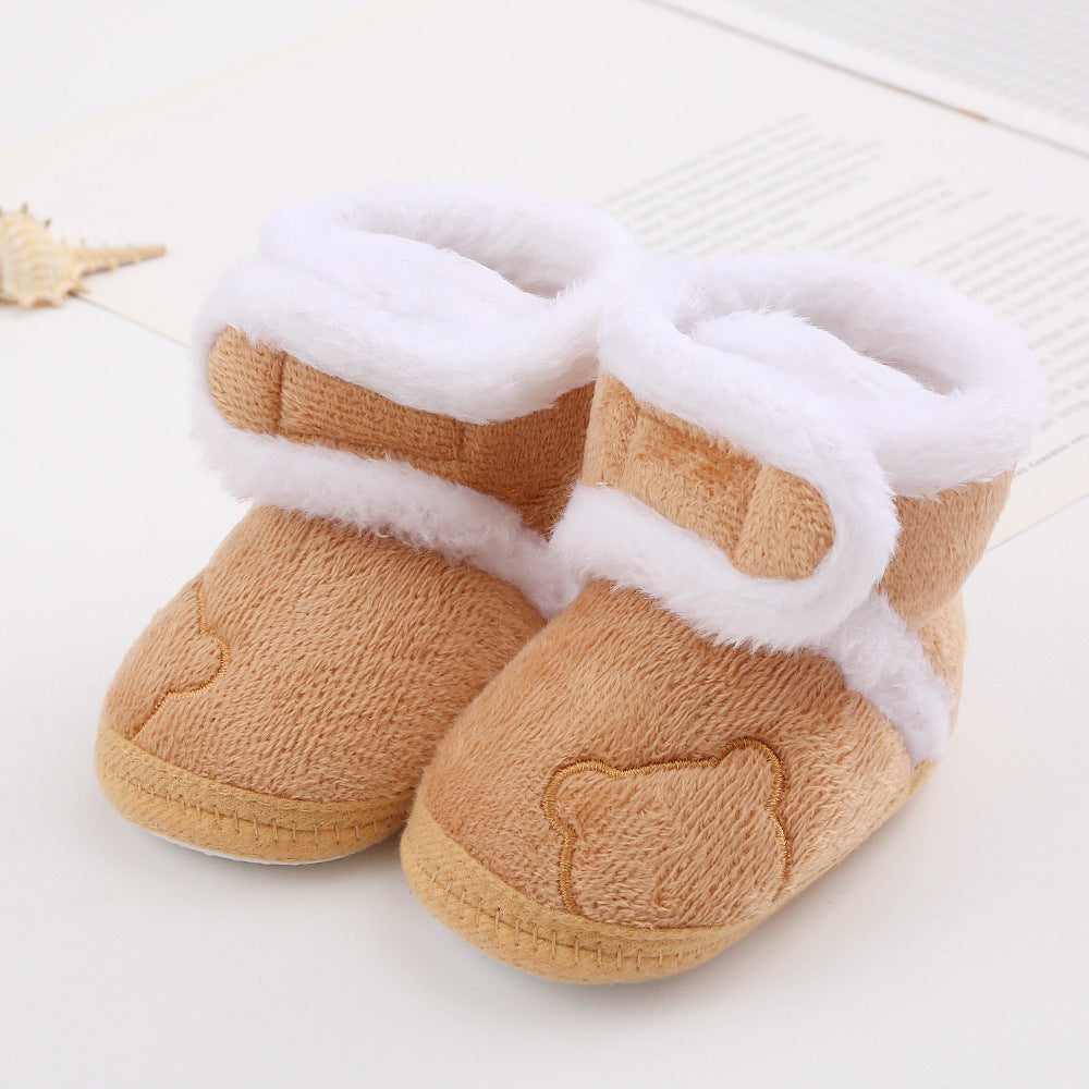 Soft-soled first walking shoes for children