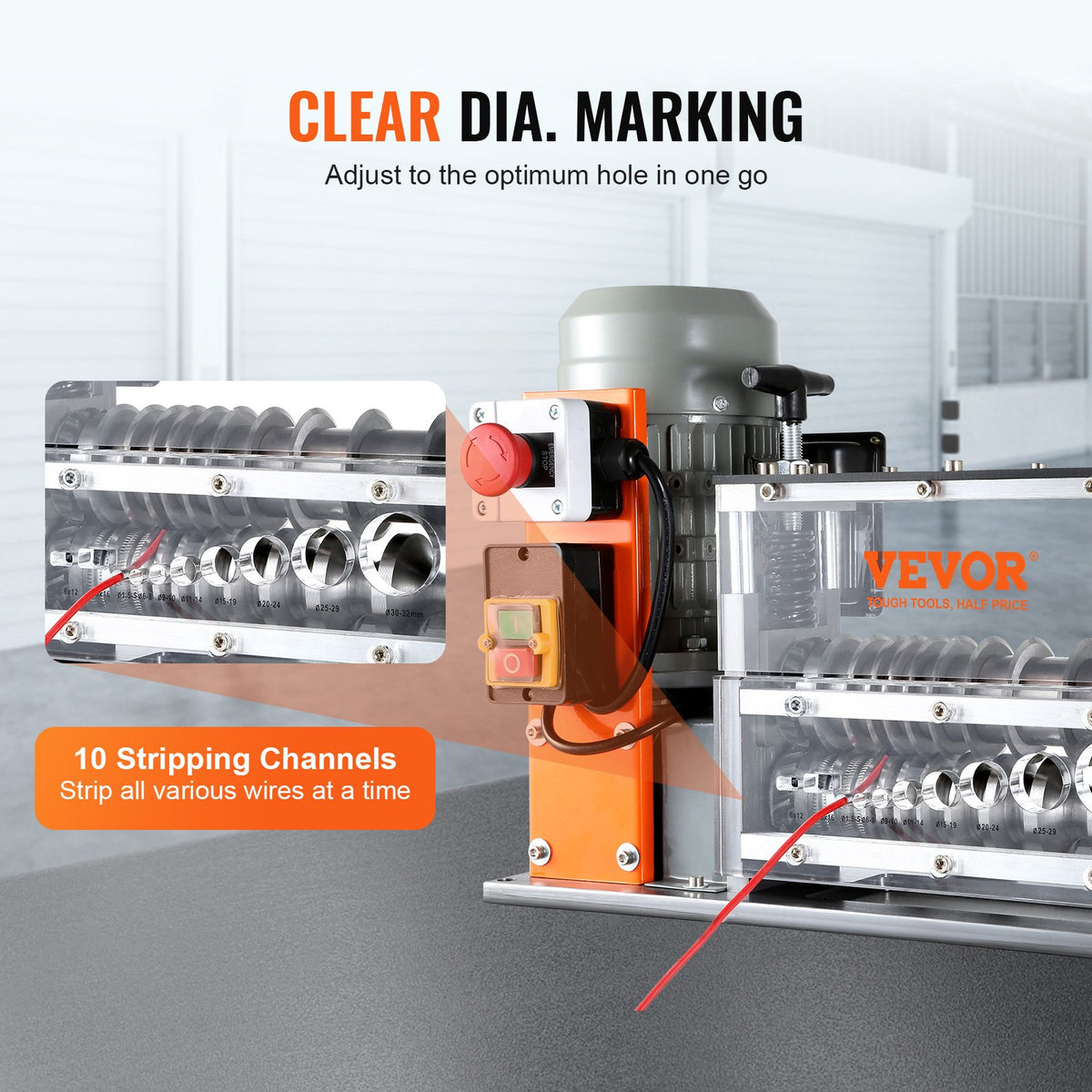 Machine automatique de décapage de fil