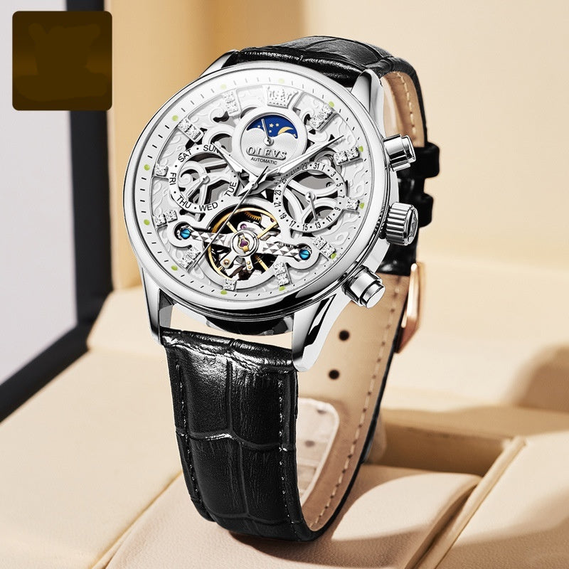 Montre Quartz de mode créative pour hommes