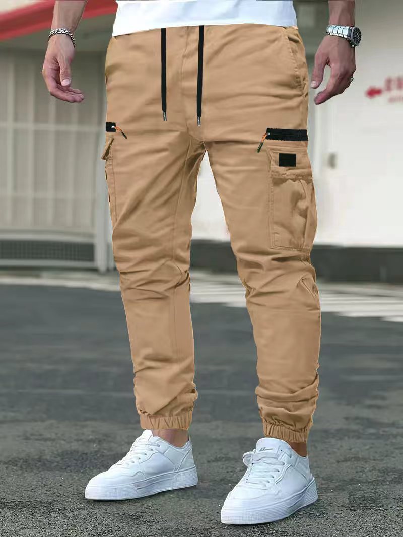 Pantalons d'utilité polyvalents pour hommes en position libre