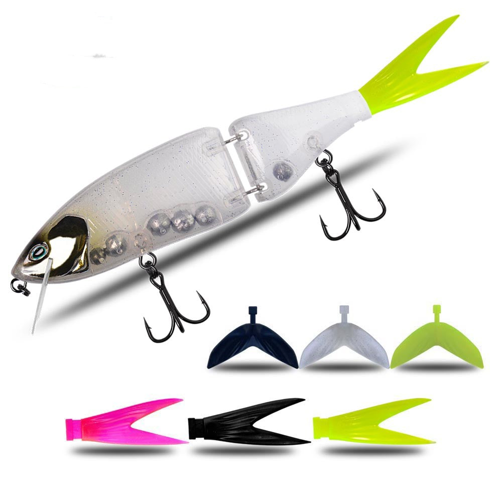 Luya flottant plusieurs sections Baignade Bait Brut Bait Hard Bait Basse Bâton de chien