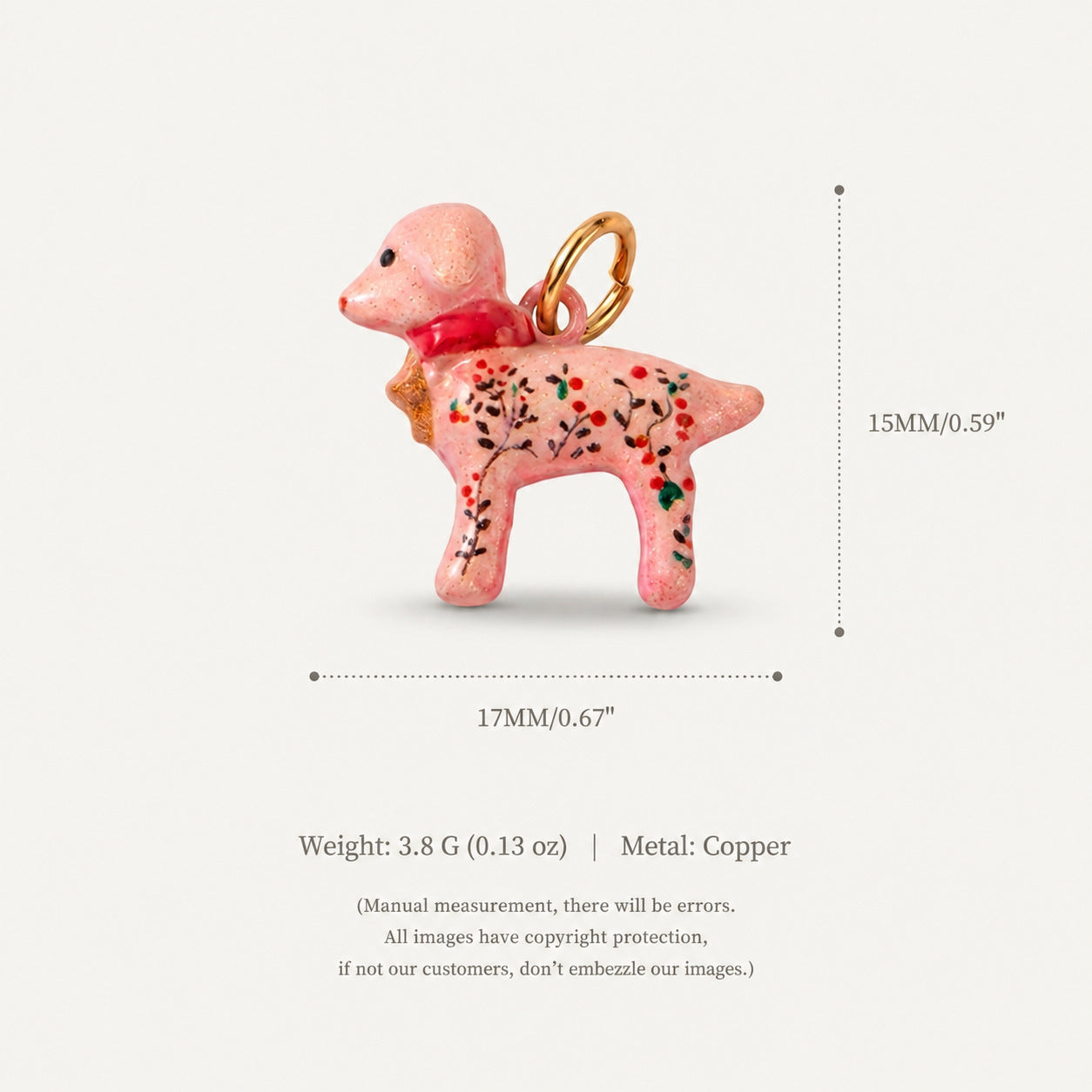 Collier pendentif de lapin animal mignon