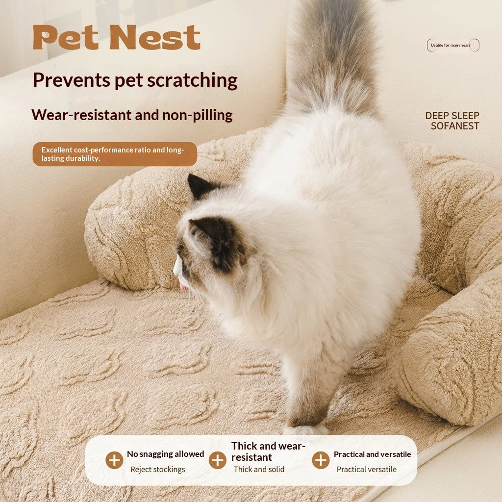 Coussin de canapé pour chien non glissant