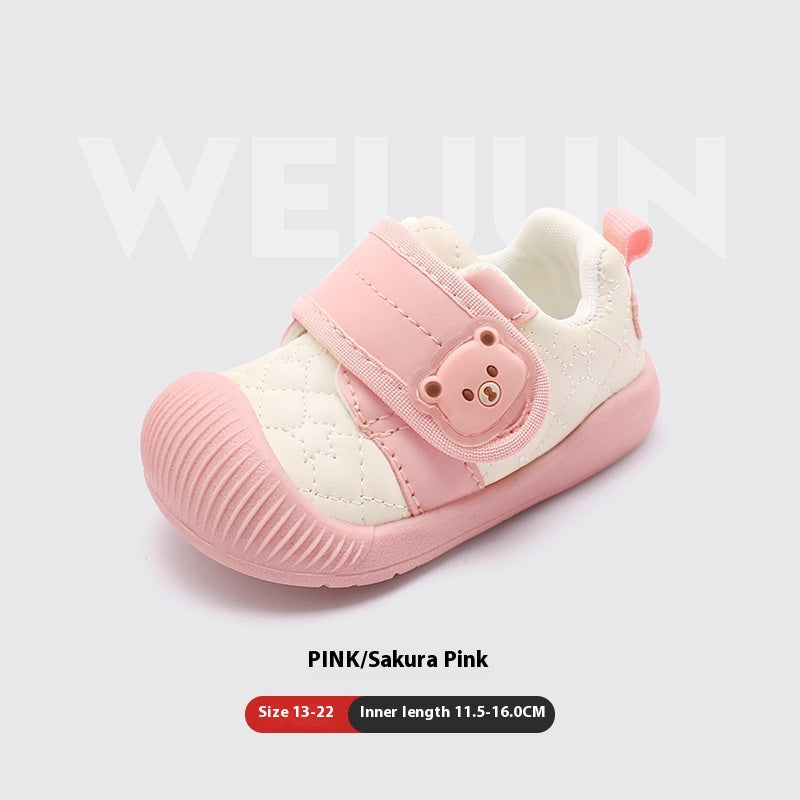 Chaussures pour bébés sans glissade au printemps et en automne