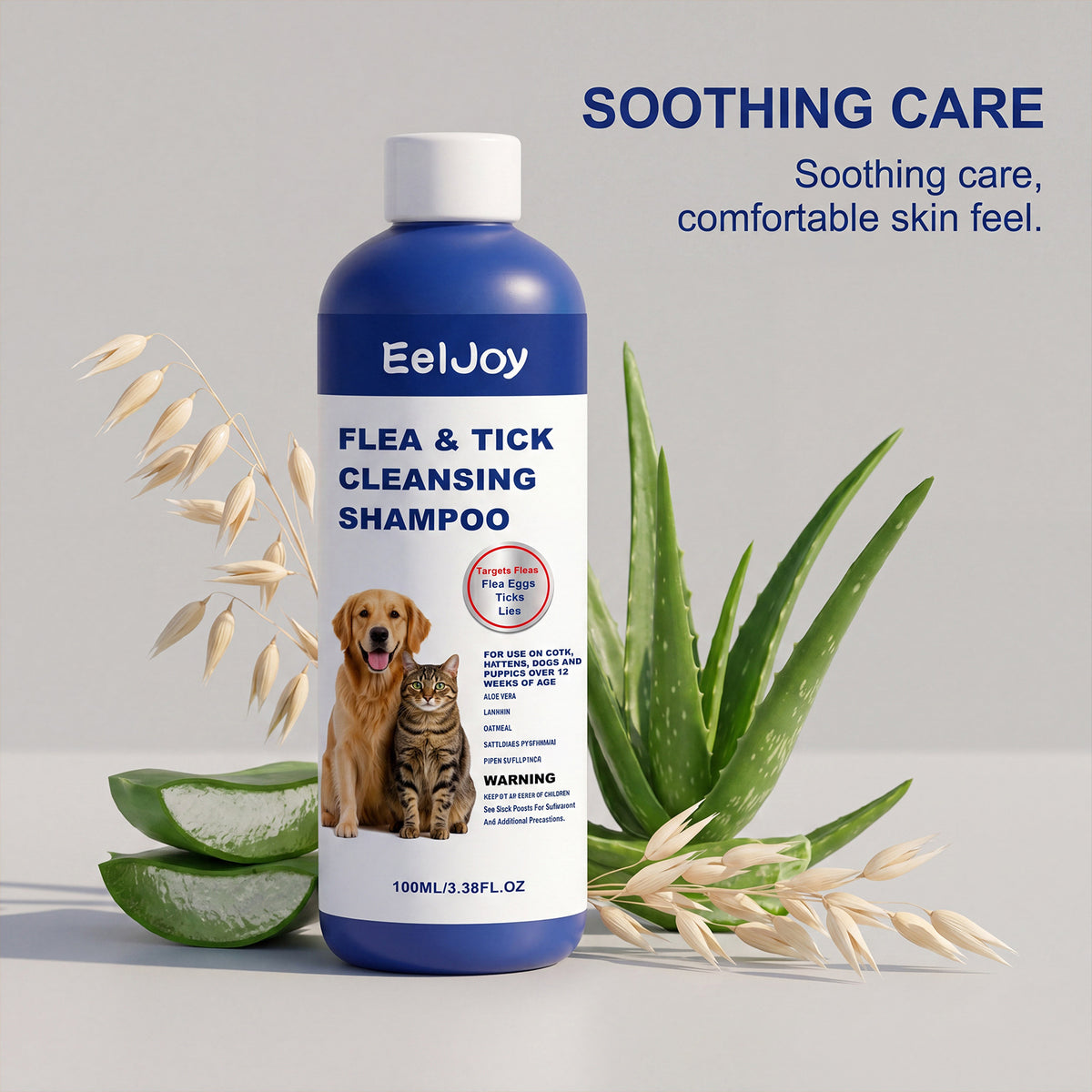 Flea Tick Pet Cleansing Shampoo