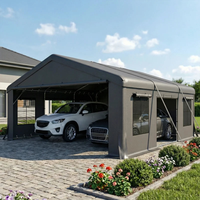 Autoport de poids lourd de 20' X 20'