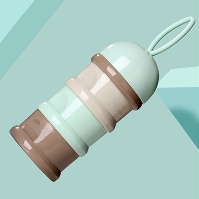 Boîte à poudre de lait rotatif portable pour enfants