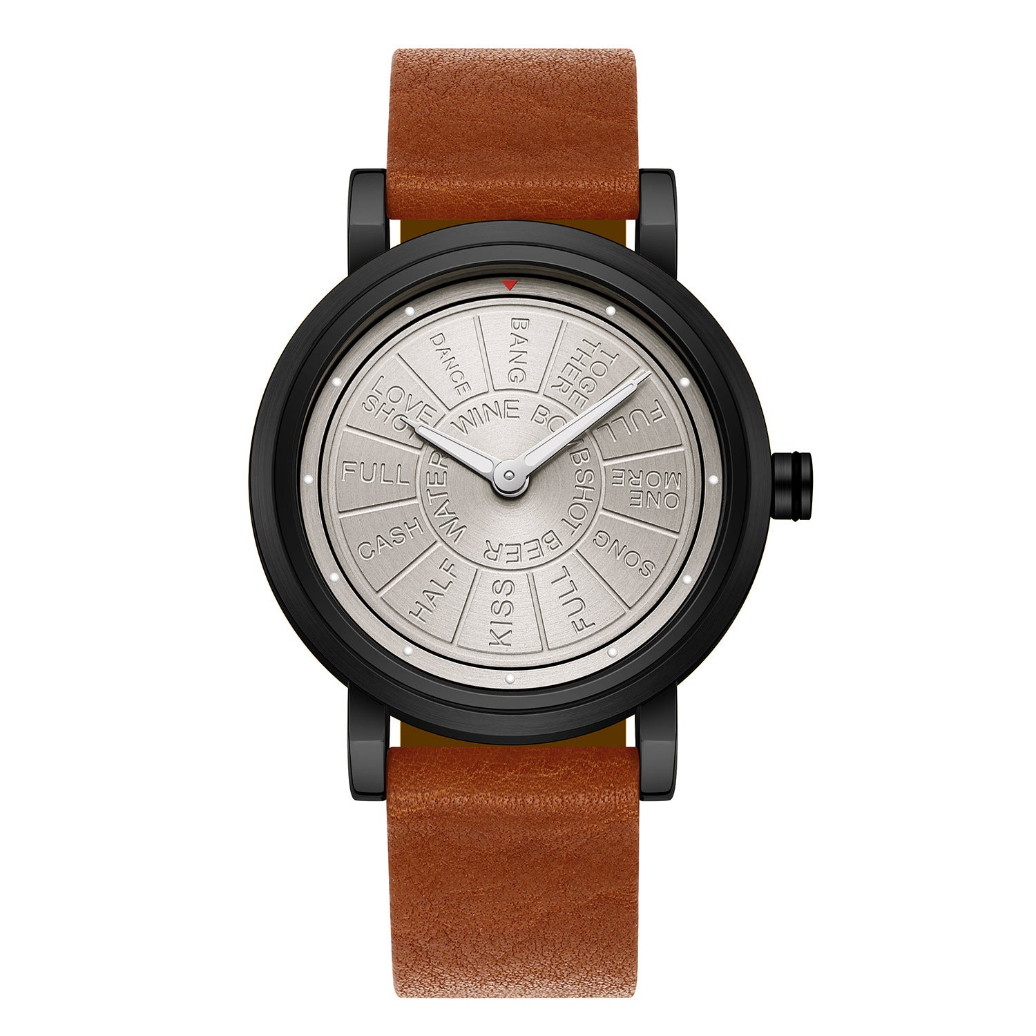 Montre de tendance de ceinture en acier Quartz