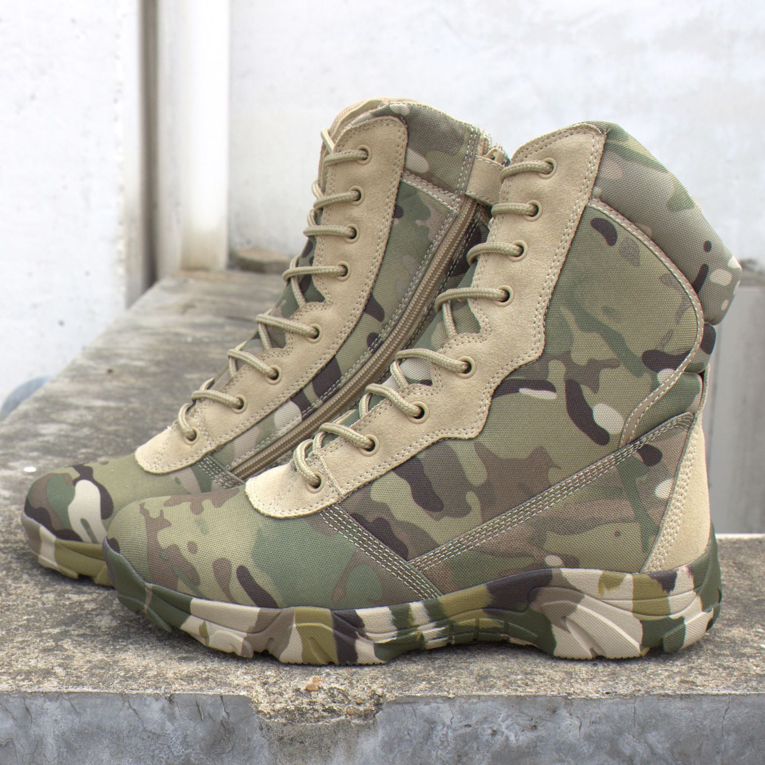 Chaussures de camouflage