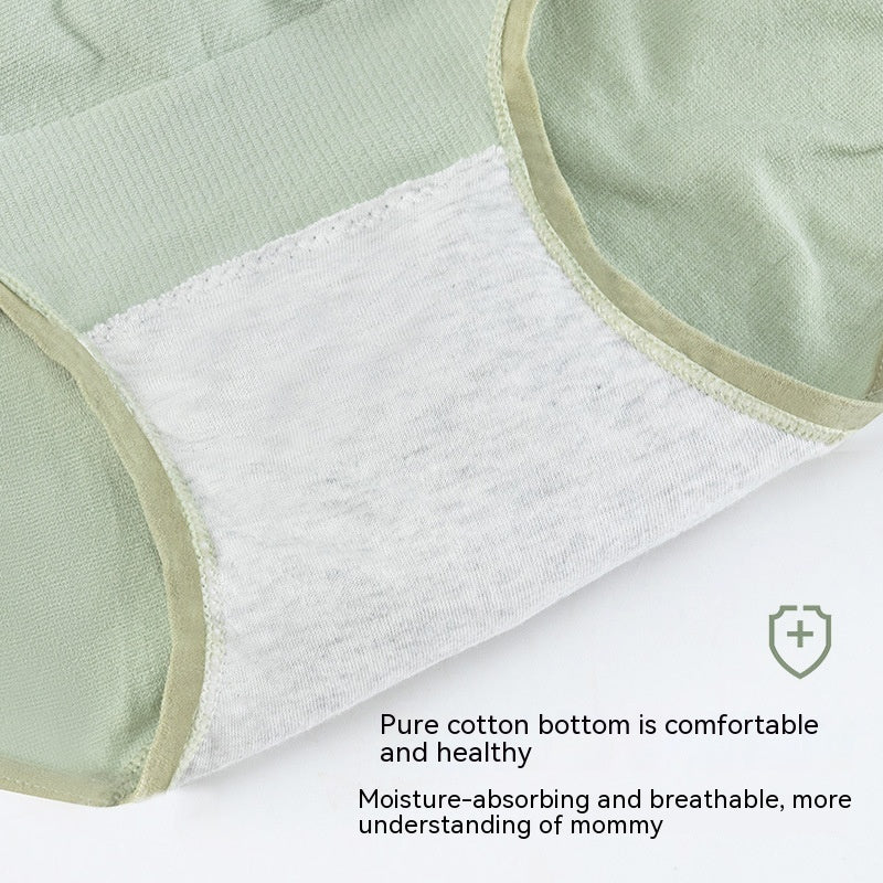 Thin Breathable Cotton Crotch Belly Support Postpartum Femmes enceintes Sous-vêtements sans couture
