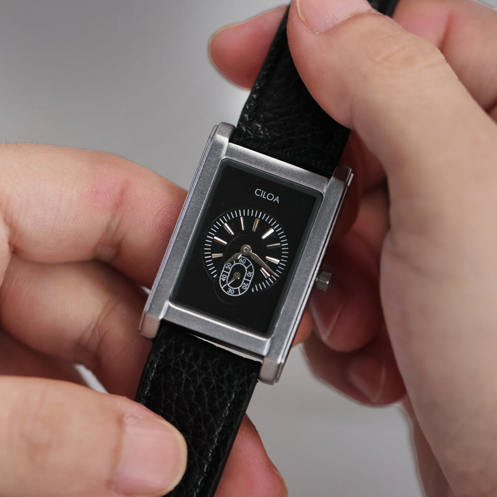High-end Square Tritium Sports Watch pour les hommes