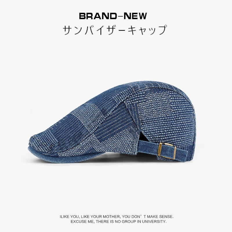 Capuchon de camion polyvalent réversible rétro Denim