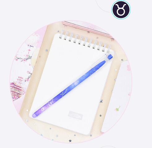 Stylo à gel à séchage rapide 12 constellations