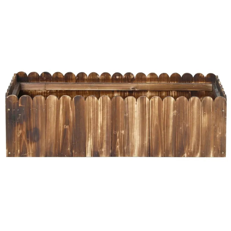 Coffret de planteur surélevé en bois