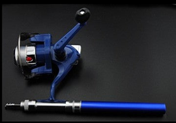 Pen mât costume Mini Mini roue tournante canne à pêche télescopique canne à pêche courte