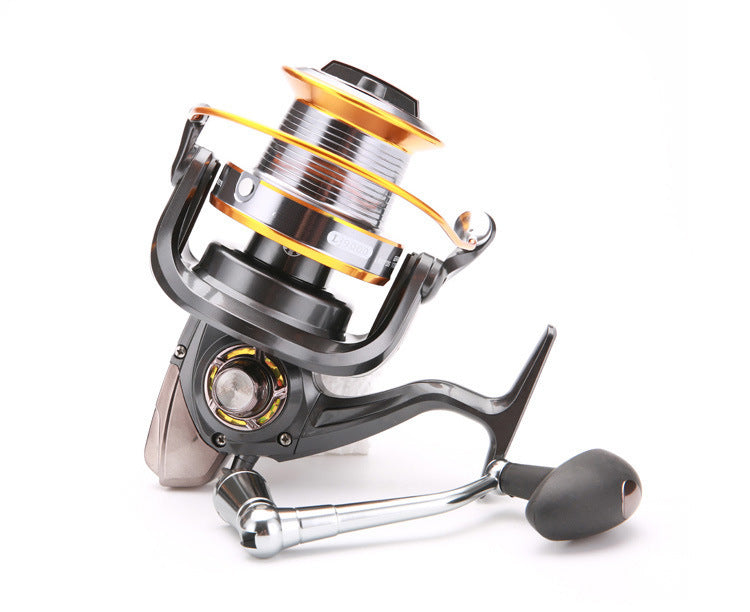 Roulette de pêche à longue distance de type 9000 roue tournante