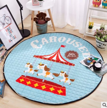 Modèles d'explosion Ins coton de stockage de voiture tapis de stockage tapis de jouet