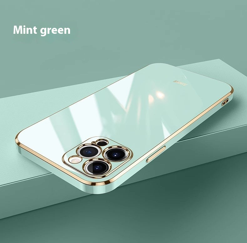 Simple 6D Bord droit Electroplating adapté pour 16 cas de téléphone