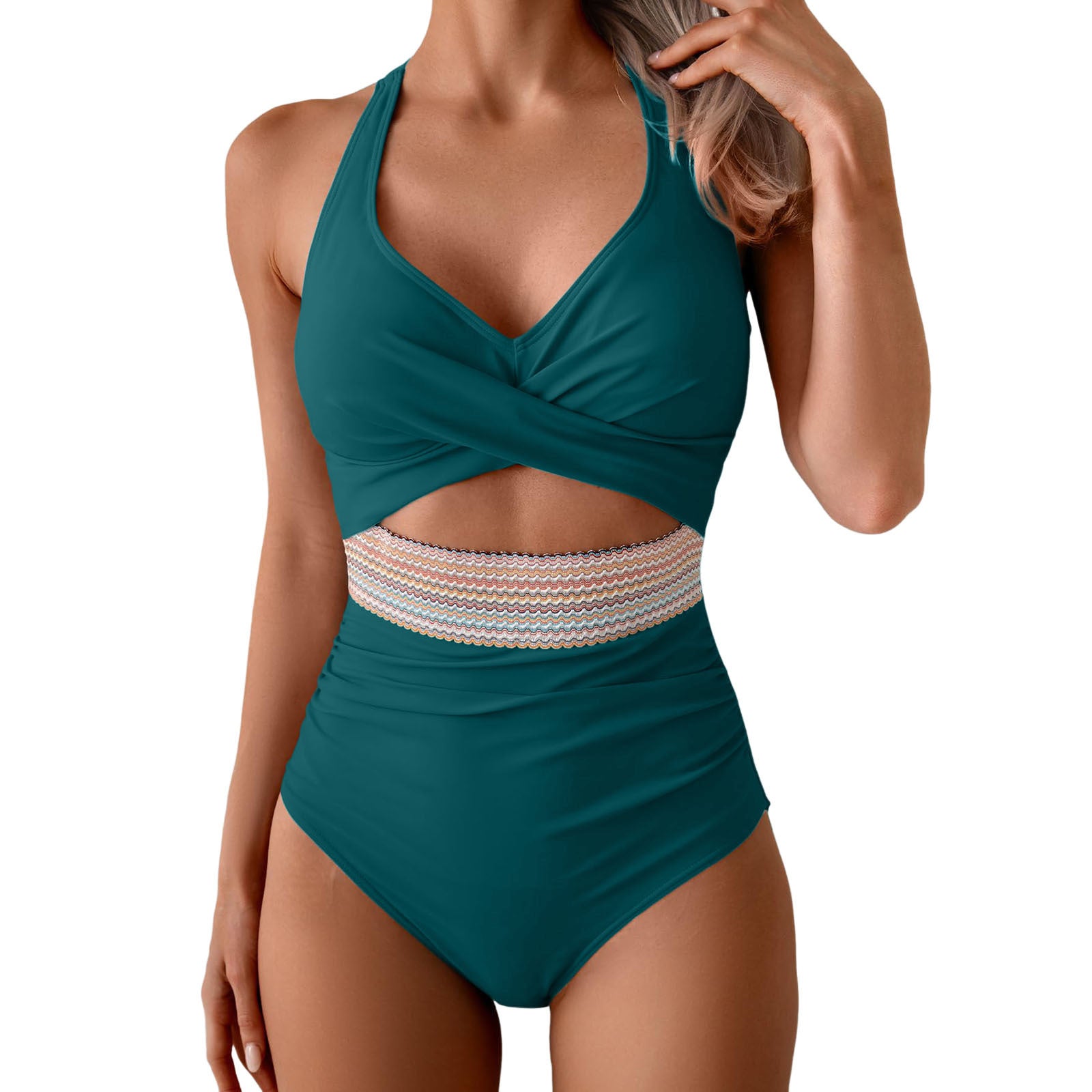 Maillot de bain unique pour femmes Plage Bikini casual