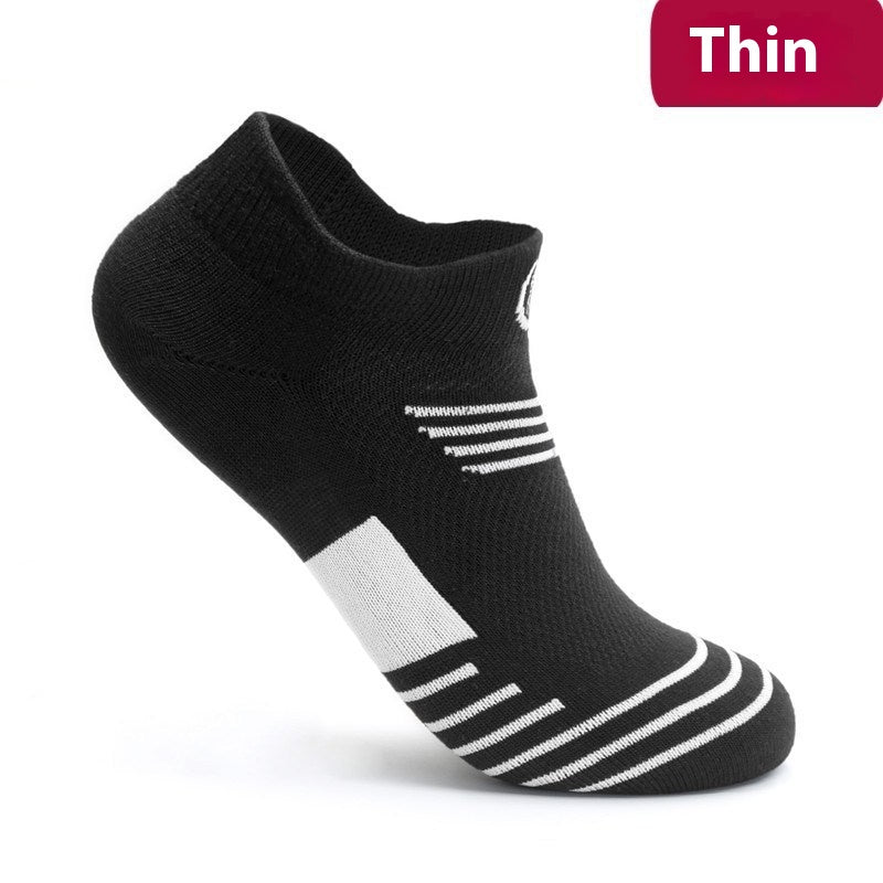Chaussettes de course Basketball pour hommes Bas Bas de serviette épaisse Bas de Terry-loop Hosiery