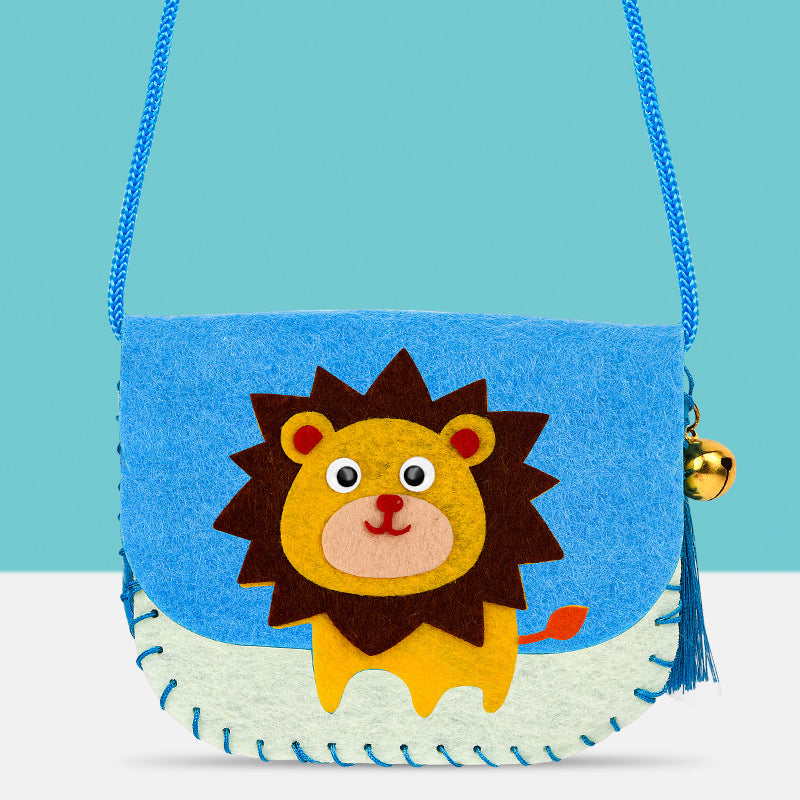 Caricature Non-tissé Sac Pâte de maternelle Package de matériel Jouets éducatifs