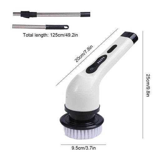 9in1 électrique Spin Scrbber Turbo Scrub brosse de nettoyage sans fil outil rechargeable