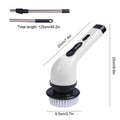 9in1 électrique Spin Scrbber Turbo Scrub brosse de nettoyage sans fil outil rechargeable