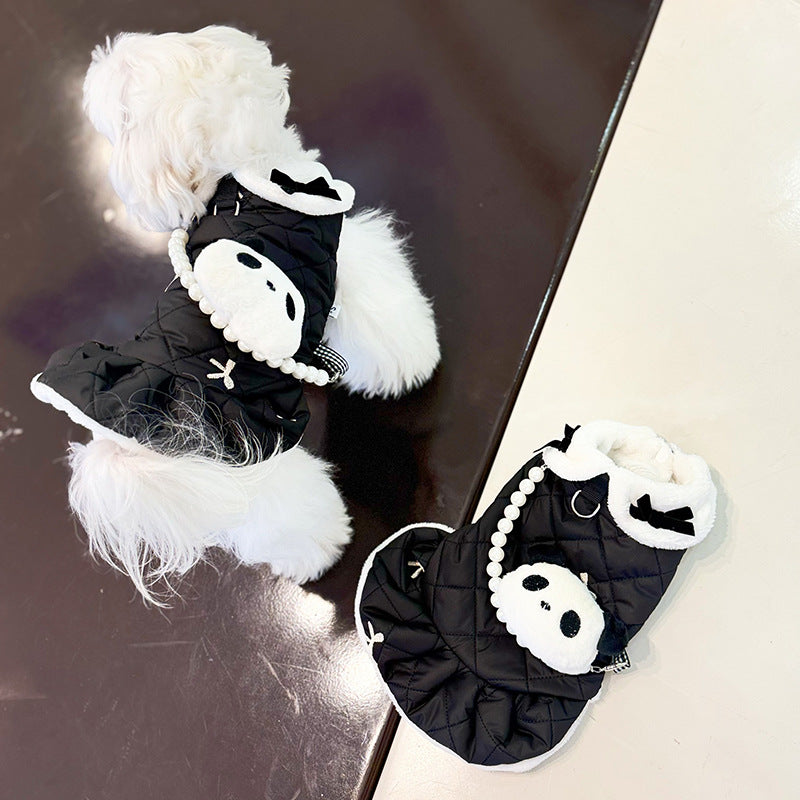 Vêtements pour chats de chien Tissus de coton Tissus de traction