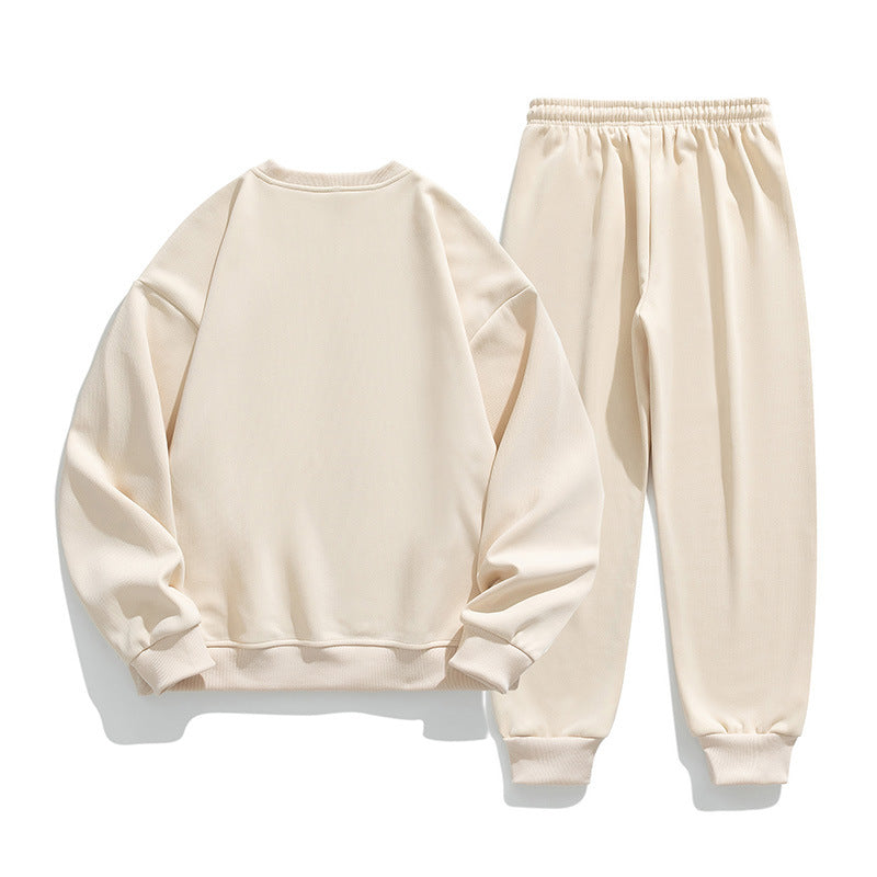 Pantalon sport d'automne homme Col d'équipage Sweatshirt Ankle-Tight