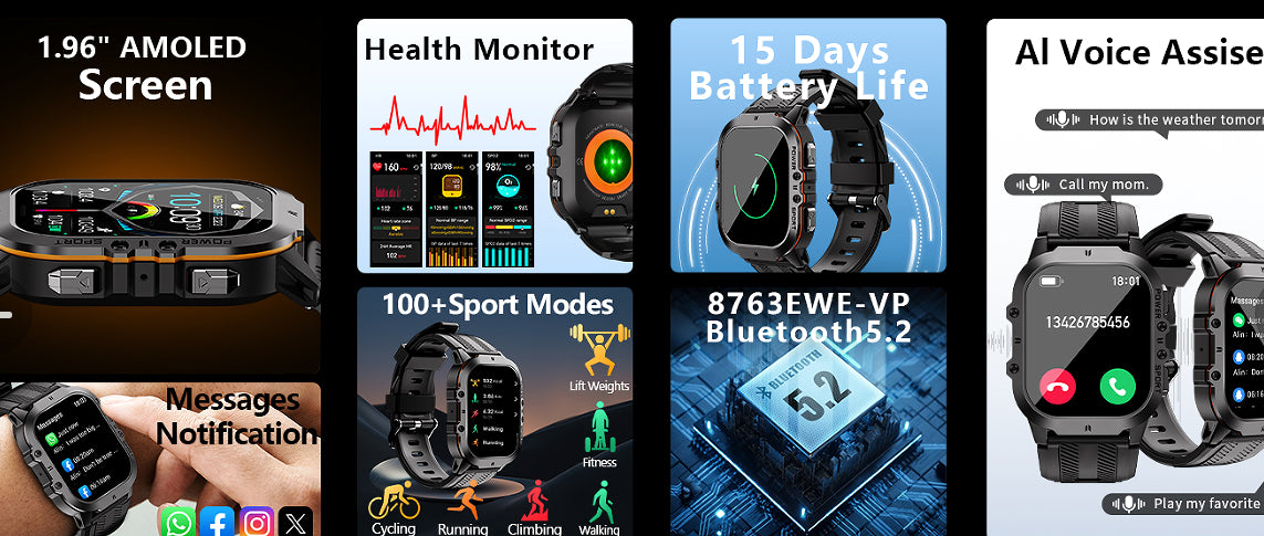 OUKITEL BT20 Montres sportives