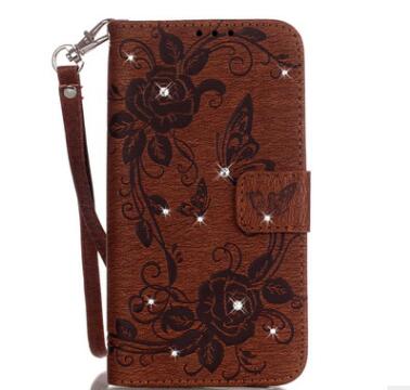 Compatible with Compatible with Stick Embossed Butterfly iPhone 7 Mobile Phone Case S7 Card