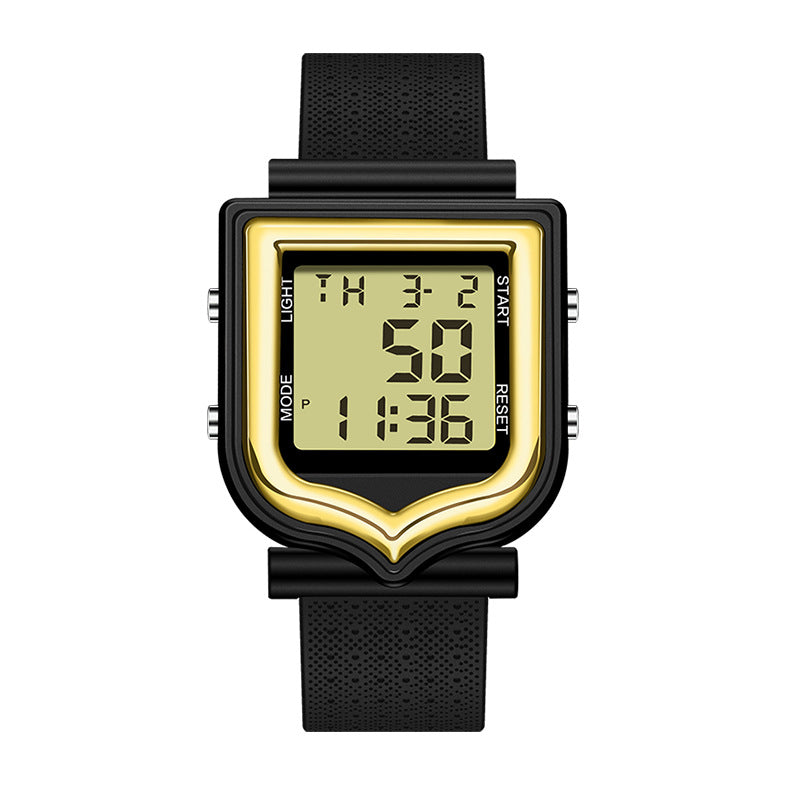 Montre de sport de plein air carré mode