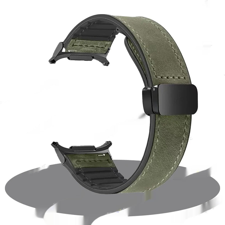 Galaxy Watch Strap Magnétique Bracelet en Silicone pour Homme