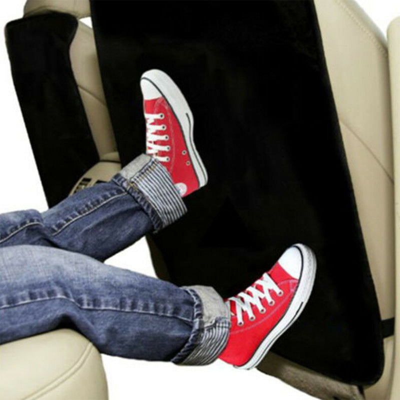 CAR Enfants Siège Pad Anti-kick Pad Anti-Dirty Pad Protège Noir