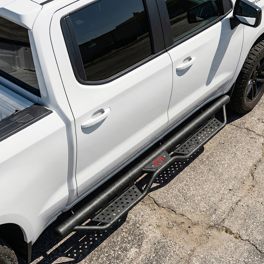 Conseil de course de deux escaliers compatible avec 2007-2018 Chevy Silverado GMC Sierra 1500