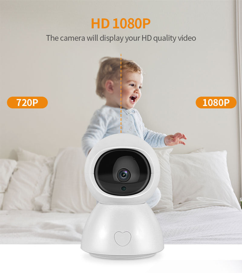 Caméra de surveillance de 5 pouces pour moniteur de bébé