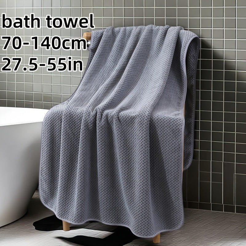 Ensemble de serviettes de bain en polaire à 4 pièces