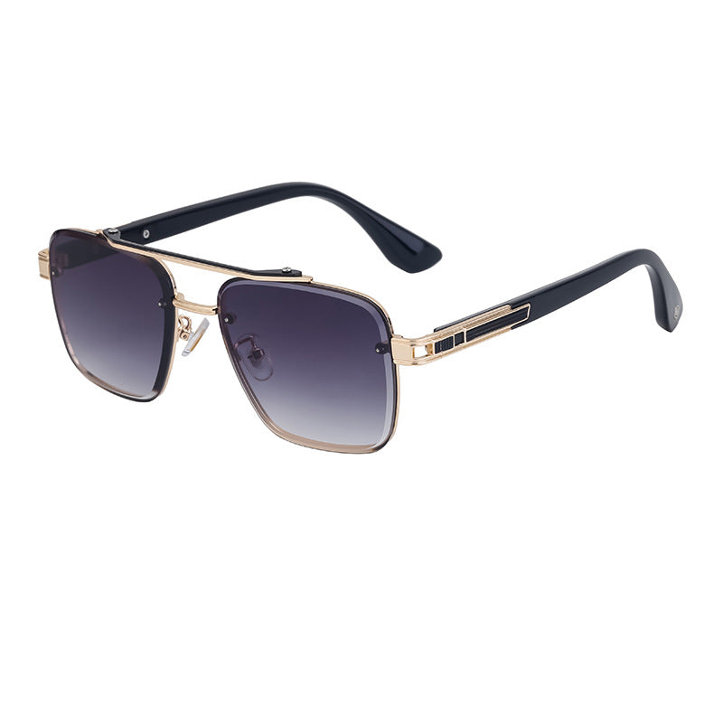 Lunettes de soleil homme à cadre carré